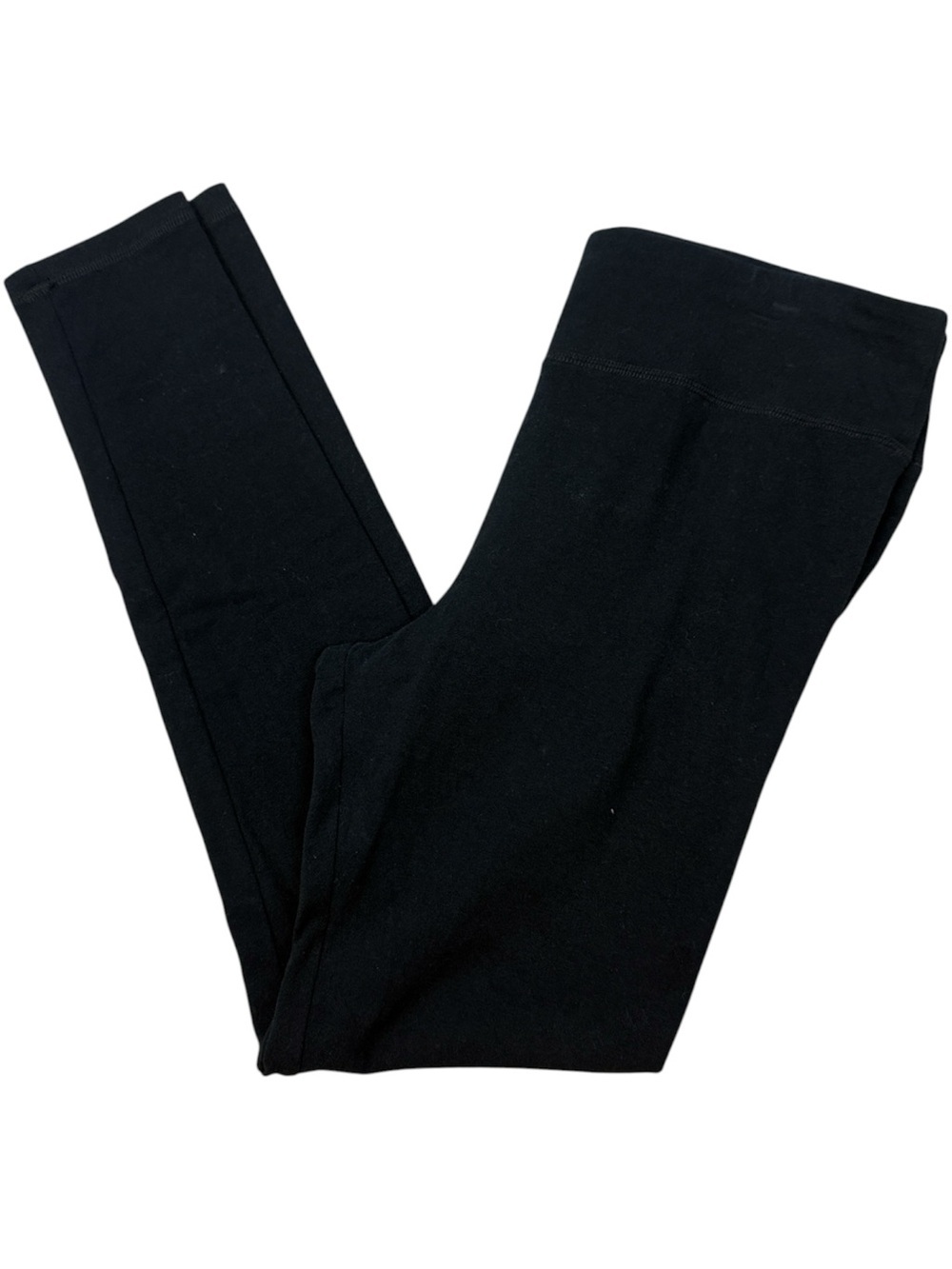 ORIGINAL Nicole Miller Black Cotton Blend High-Waisted Leggings - Size XL